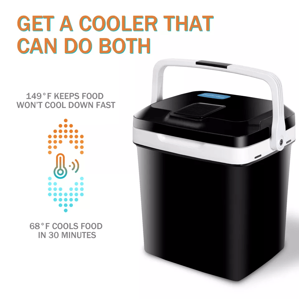 Low Noise Car Iceless Thermoelectric Cooler Electric Mini Fridge Portable Vehicle Refrigerator 5
