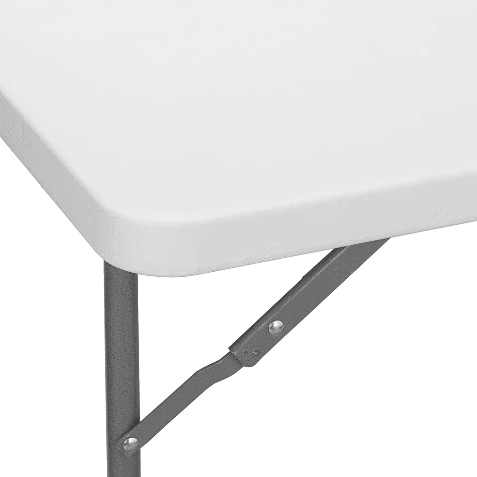 Folding Table For Garden Yard Beach  Family Picnic White Multipurpose Portable Table For Outdoor  I 2