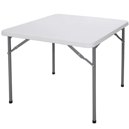 Folding Table For Garden Yard Beach  Family Picnic White Multipurpose Portable Table For Outdoor  I 11