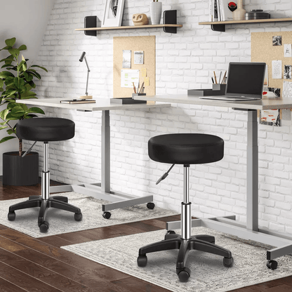 Adjustable Hydraulic Stool Facial Salon Massage Spa Chair Swivel Rolling Technician Seat W Wheels 3