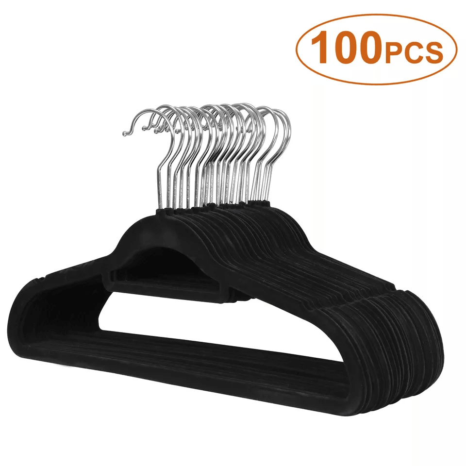 Premium Sturdy Rotatable Clothes Hangers For Suits Shirts Pants Space Saving NonSlip Velvet Hanger  6