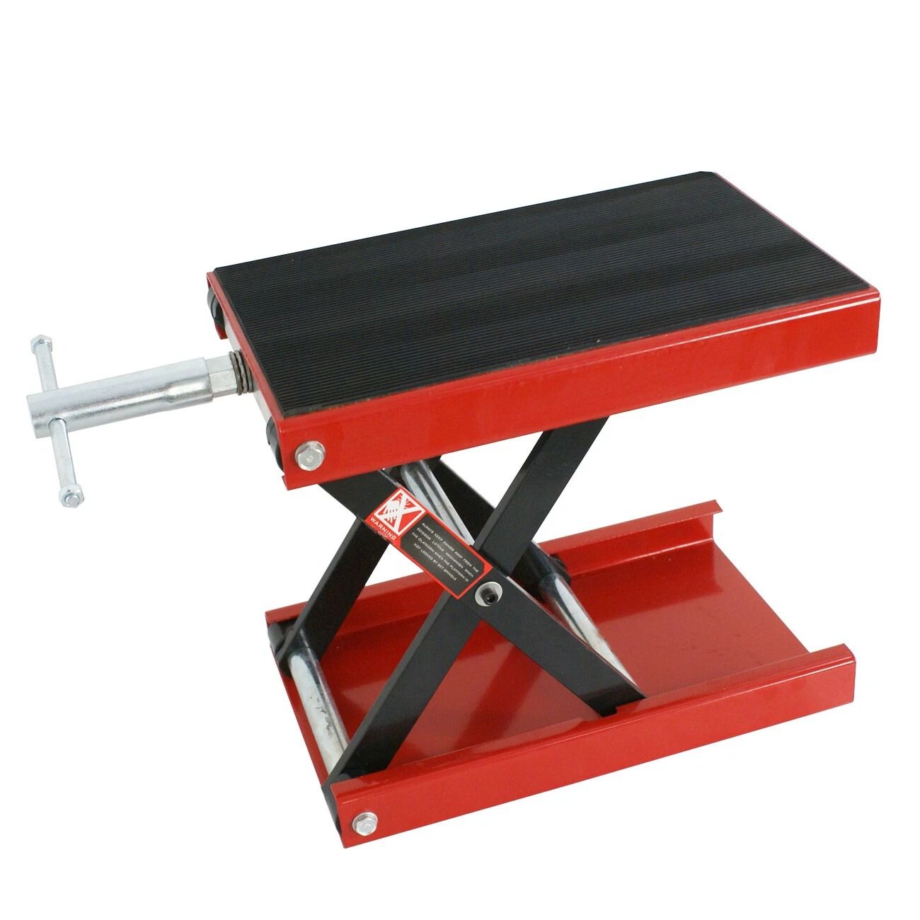 Wide Deck Motorcycle Scissor Jack Lift Stand  HeavyDuty 1100 Lbs Capacity For Cruiser Touring  Wido 14