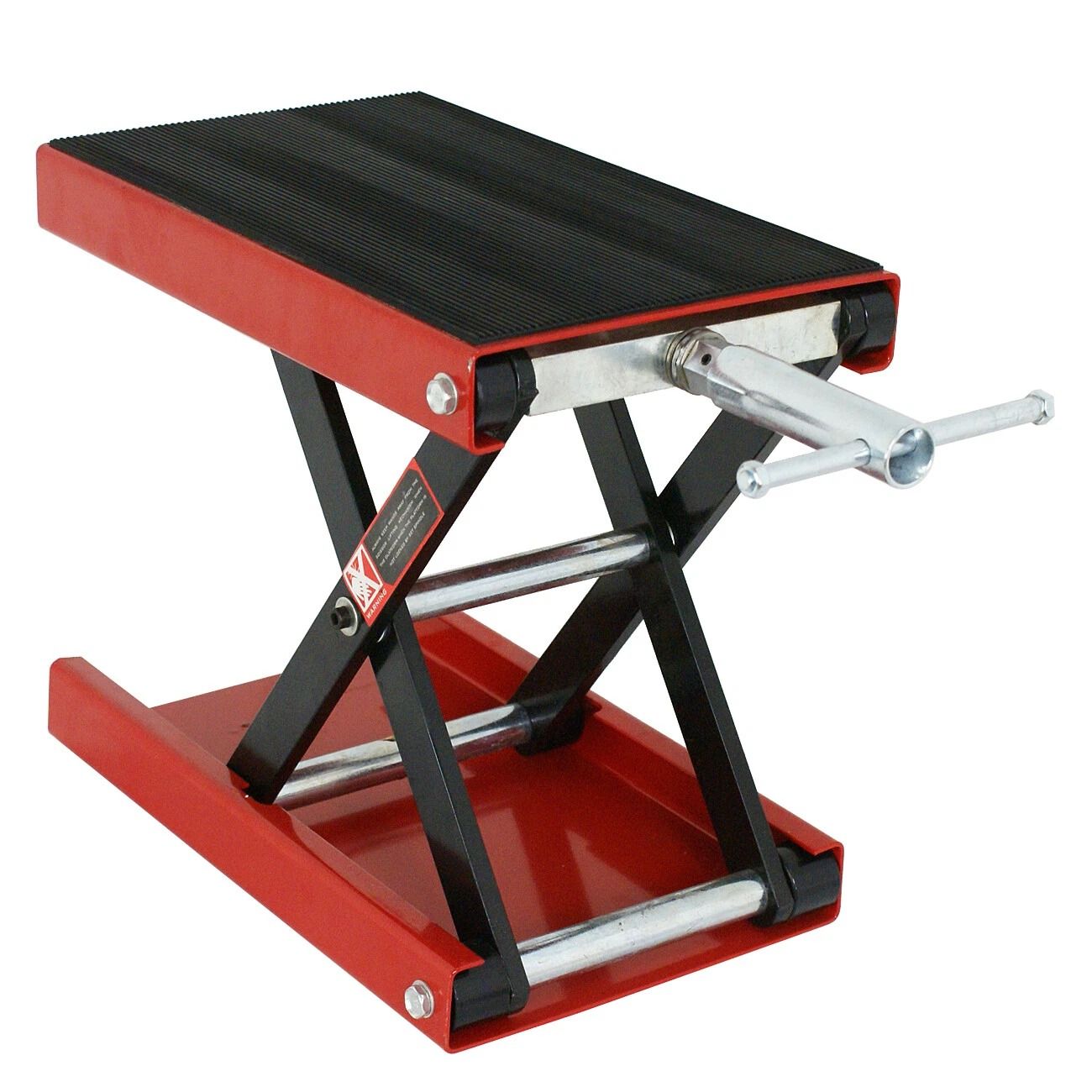 Wide Deck Motorcycle Scissor Jack Lift Stand  HeavyDuty 1100 Lbs Capacity For Cruiser Touring  Wido 7