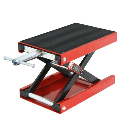 Wide Deck Motorcycle Scissor Jack Lift Stand  HeavyDuty 1100 Lbs Capacity For Cruiser Touring  Wido 10