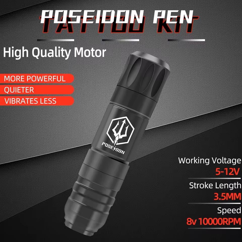 High Power Tattoo Pen Kit For Permanent Makeup And Professional Tattooing 4