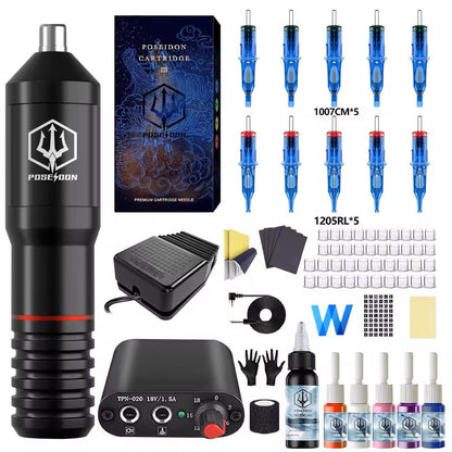 High Power Tattoo Pen Kit For Permanent Makeup And Professional Tattooing 1