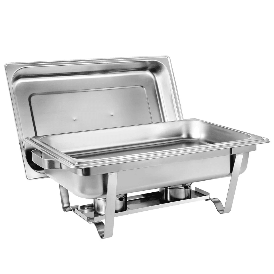 Quart Stainless Steel Chafing Dishes Buffet Trays Chafer With Warmer Heavy Duty Catering Food Warme 5
