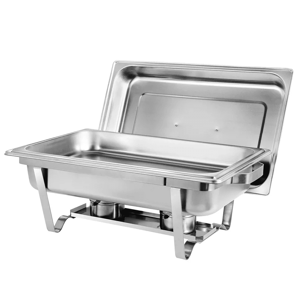 Quart Stainless Steel Chafing Dishes Buffet Trays Chafer With Warmer Heavy Duty Catering Food Warme 6