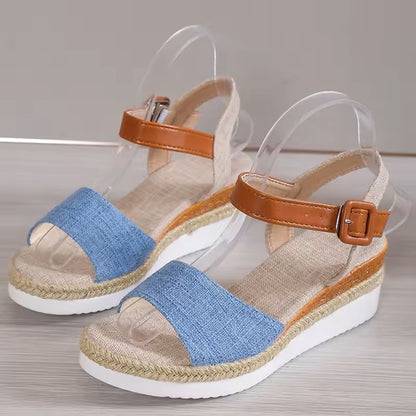 Womens Summer Wedge Sandals With Soft Sole And Elegant Design 7