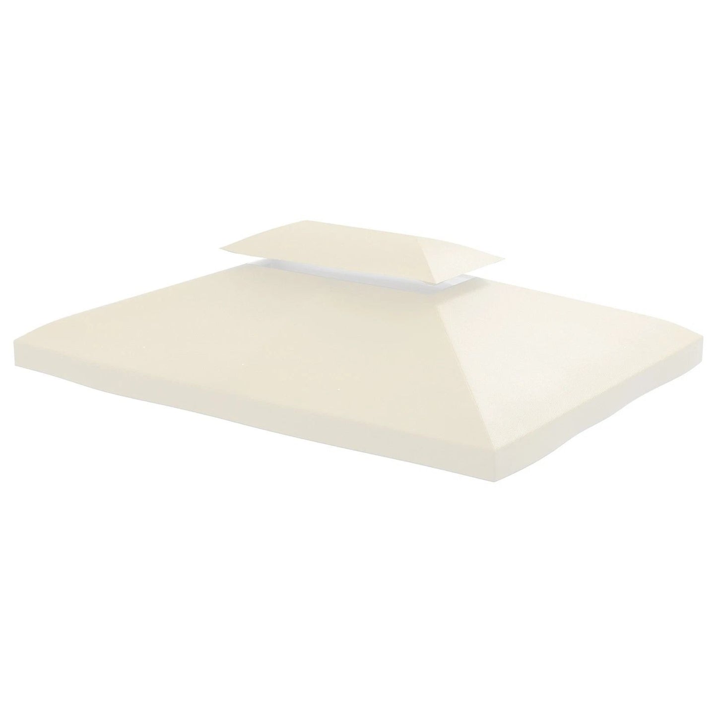 Replacement Gazebo Canopy Top Cover 13x10ft 2Tier Cream White Patio Shade 4