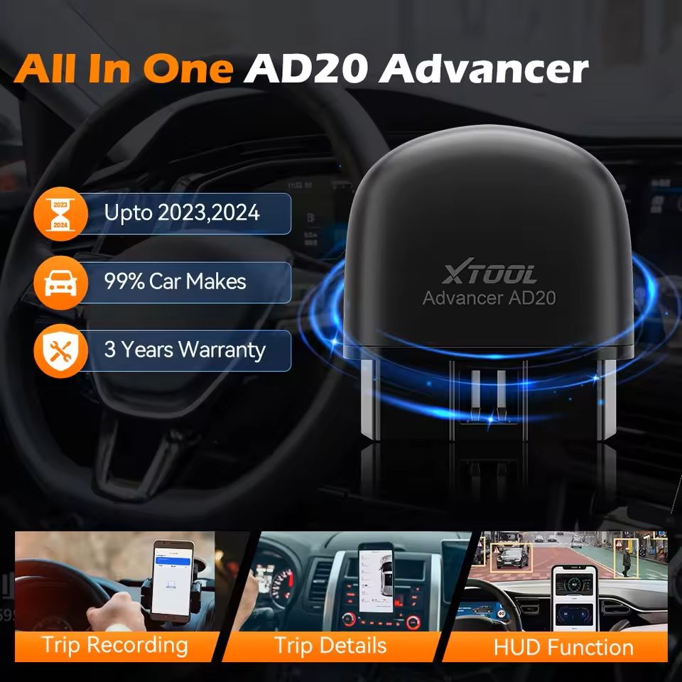 Bluetooth OBD2 Scanner for Car Diagnostics and Fault Code Clearing