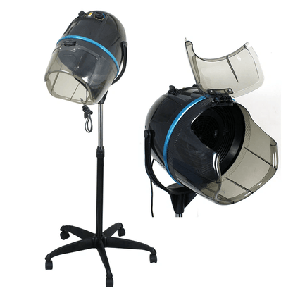 Professional Hair Bonnet Dryer for Hot Perms, Adjustable Height Salon Use