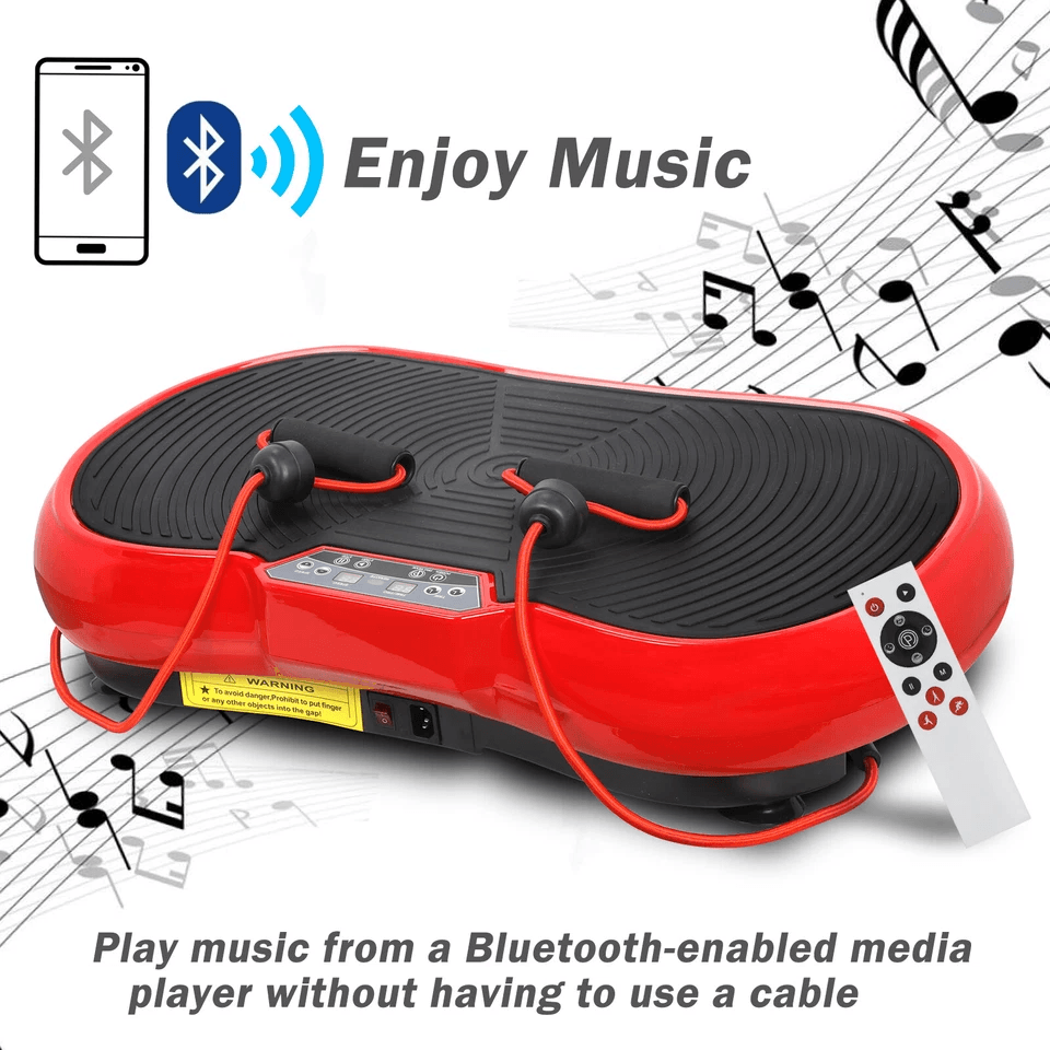 Crazy Fit Vibration Platform Machine Full Body Fitness Massager With Bluetooth Slimming Exercise Eq 2