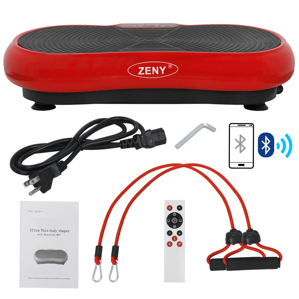 Crazy Fit Vibration Platform Machine Full Body Fitness Massager With Bluetooth Slimming Exercise Eq 3