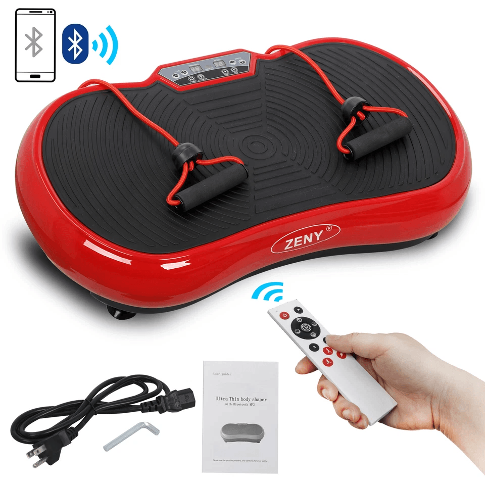 Crazy Fit Vibration Platform Machine Full Body Fitness Massager With Bluetooth Slimming Exercise Eq 13