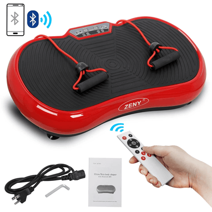 Crazy Fit Vibration Platform Machine Full Body Fitness Massager With Bluetooth Slimming Exercise Eq 13