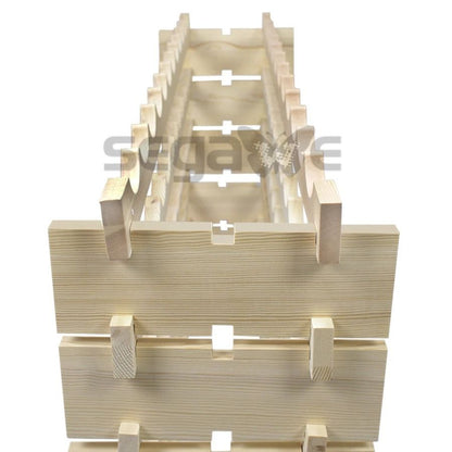 72 Bottles Wine Rack Holder  6Tier Stackable Solid Wood Storage Display Shelves For Wine Lovers 7