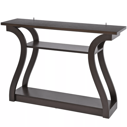 Console Table Modern Accent Side Stand Stylish Sofa Entryway Hall Display Storage 1