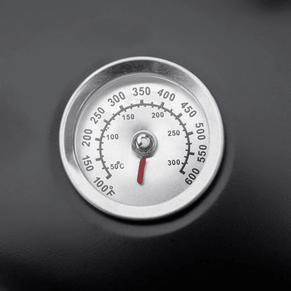 Outdoor BBQ Charcoal Smoker  Grill With Cooking Racks Builtin Heat Thermometer Heavy Duty Outdoor B 7