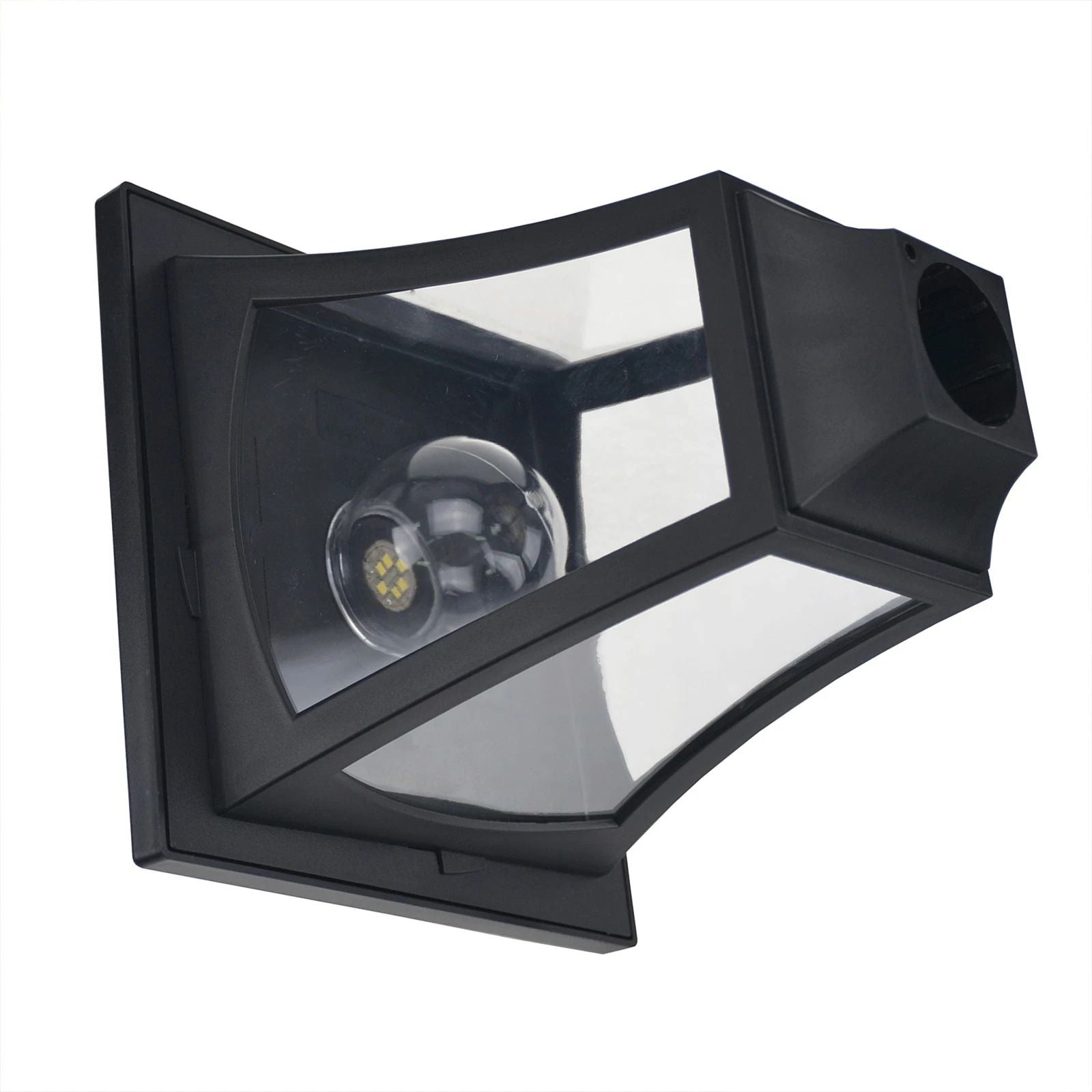 Triple Head Solar Light Post Durable AllWeather Outdoor Lamp For Driveways  Landscaping 2