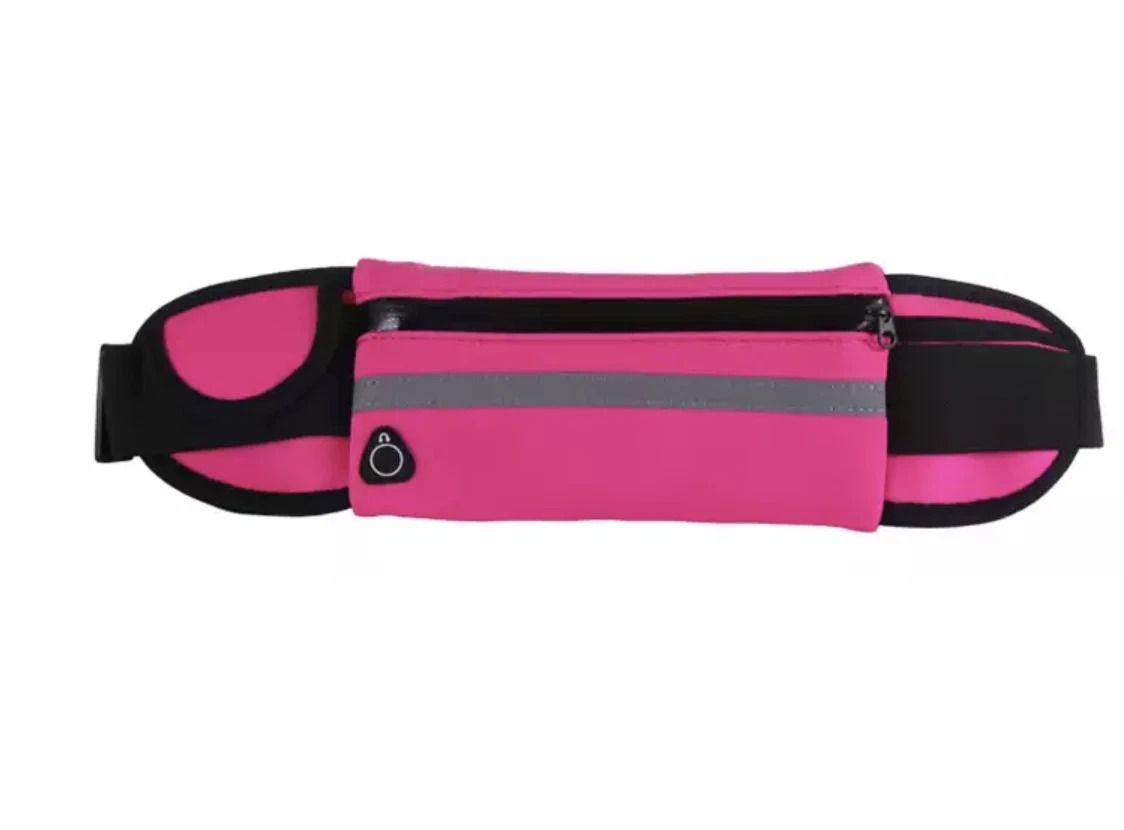 Running Fanny Pack Adjustable Waist Bum Bag For Hiking Travel Gym Water Resistant Money Belt With Z 6