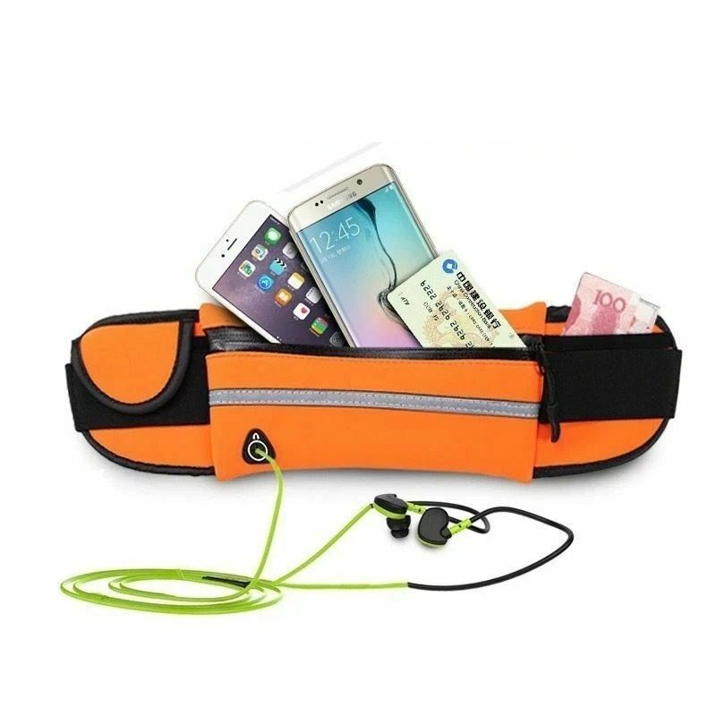 Running Fanny Pack Adjustable Waist Bum Bag For Hiking Travel Gym Water Resistant Money Belt With Z 12