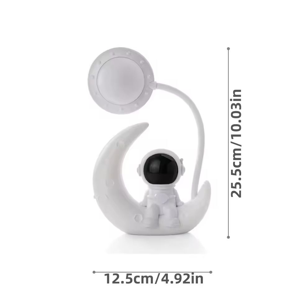 Creative Moon Astronaut LED Nightlight For Bedroom And Holiday Decor 1