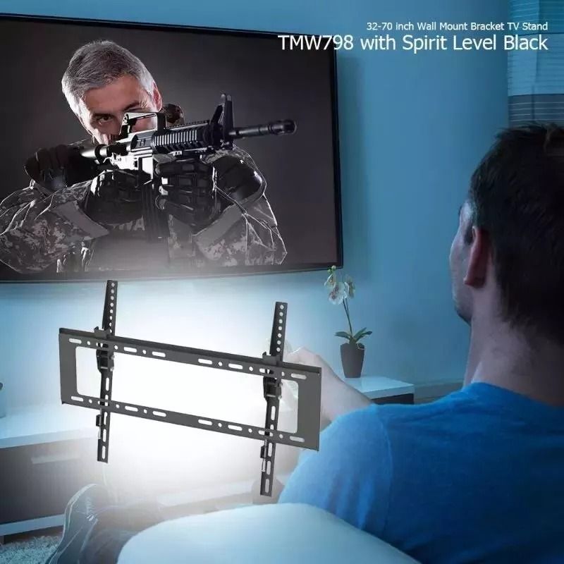FixedTiltFull Motion TV Wall Mount Bracket  Fits 1070 Inch TVs  Universal VESA Compatible For Upto  15