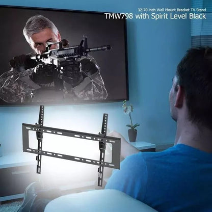 FixedTiltFull Motion TV Wall Mount Bracket  Fits 1070 Inch TVs  Universal VESA Compatible For Upto  15