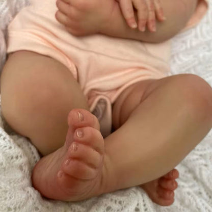 18 Inch Handmade Reborn Baby Doll With Soft Body And Realistic Skin Details 2