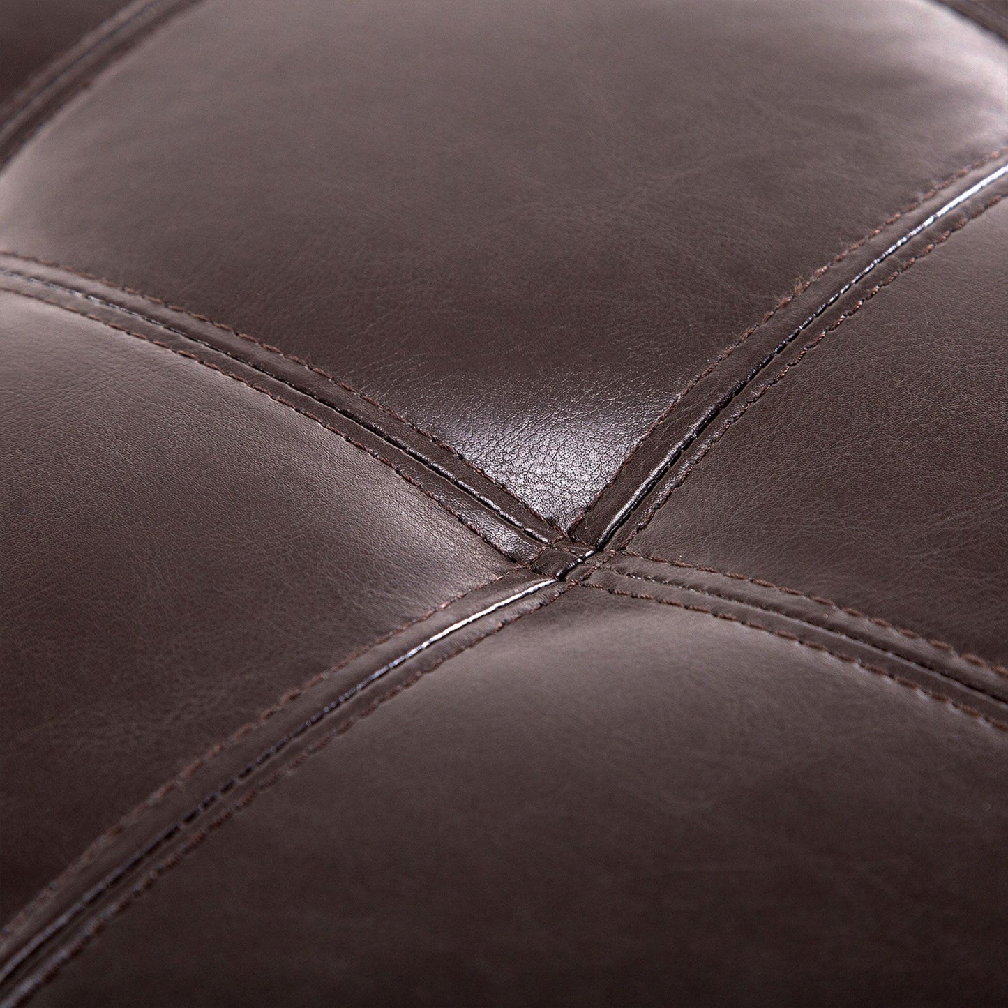 51 Tufted Top Storage Ottoman Bench  Large PU Leather Organizer Chair  Footstool With Ample Space 4