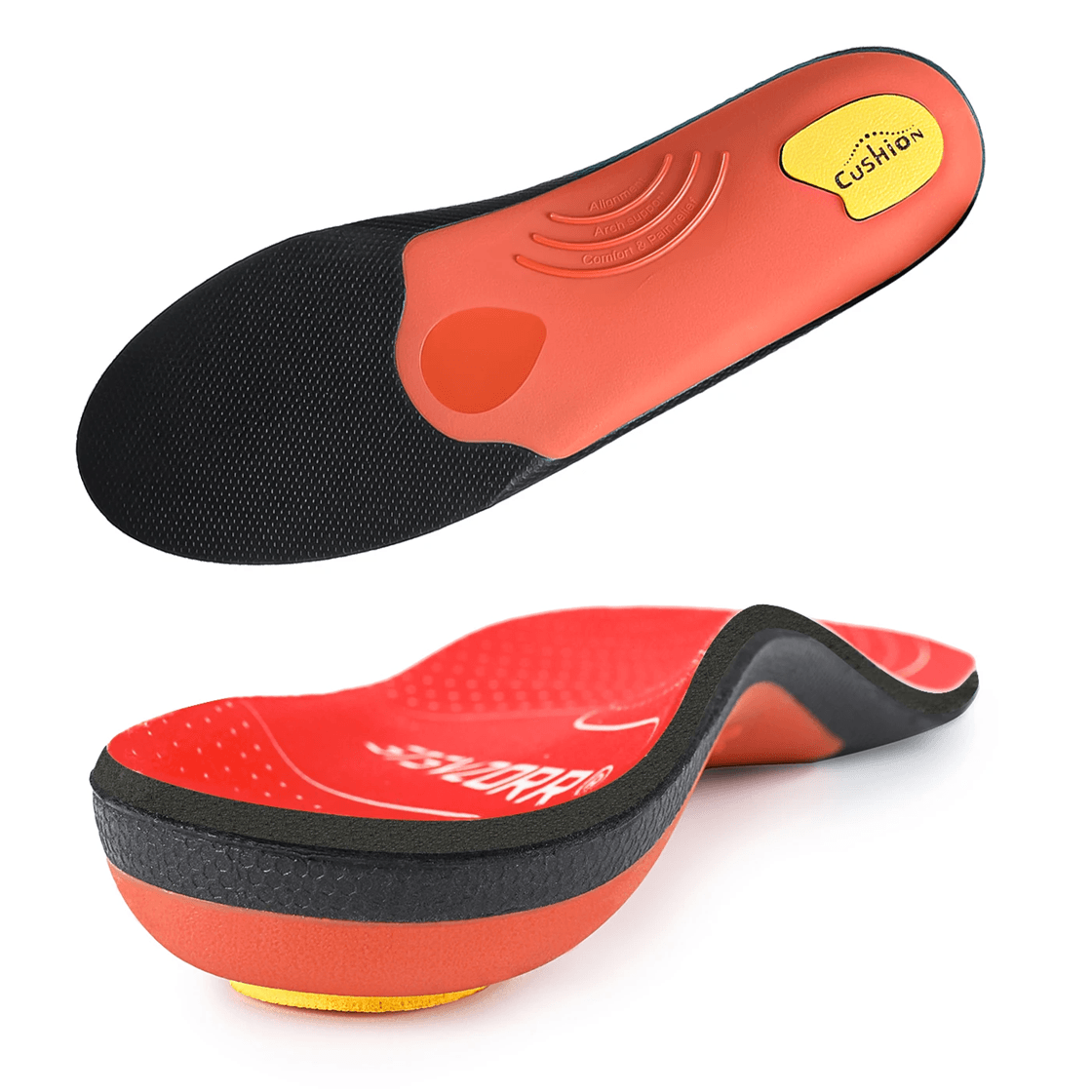 Orthopedic Arch Support Insoles For Plantar Fasciitis Relief  Flat Feet Comfort 3