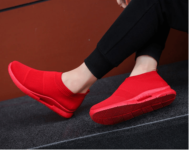 Mens Lightweight SlipOn Running Shoes  Breathable Casual Sneakers For Everyday Comfort 4