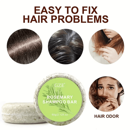 Rosemary Hair Strengthening Shampoo Bar  Nourishes And Revives Weak Hair Naturally 1