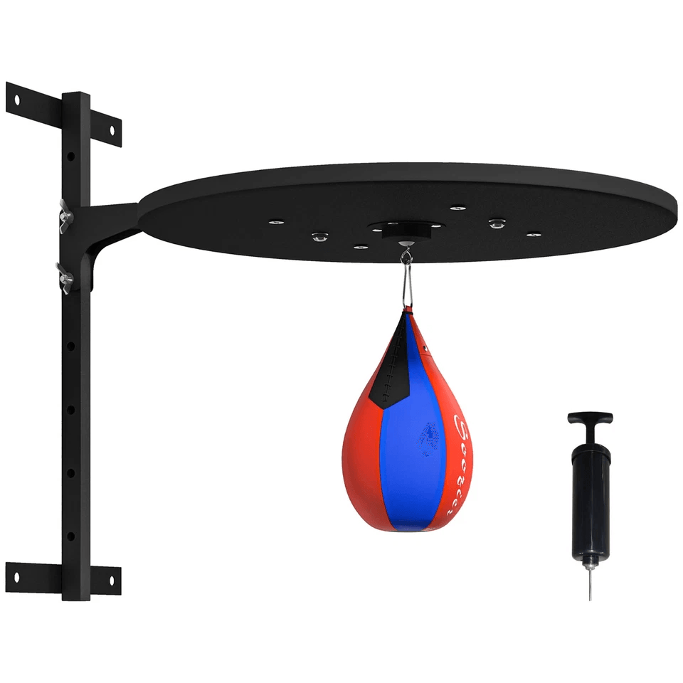 Height Adjustable Soozier Wall Mounted Speed Bag Platform Heavy Duty Boxing Speedball Platform For  9