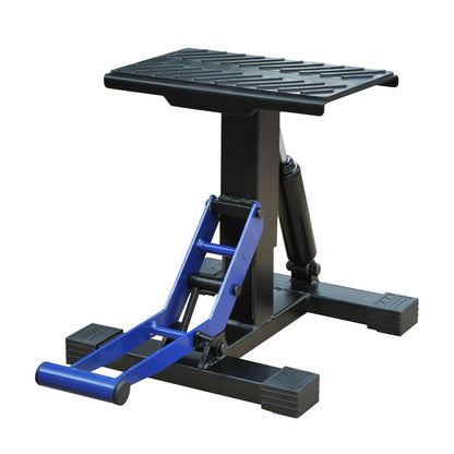 HOMCOM Motorcycle Lift Stand  HeavyDuty Adjustable Steel Repair Rack For Motocross  Dirt Bikes 330  3