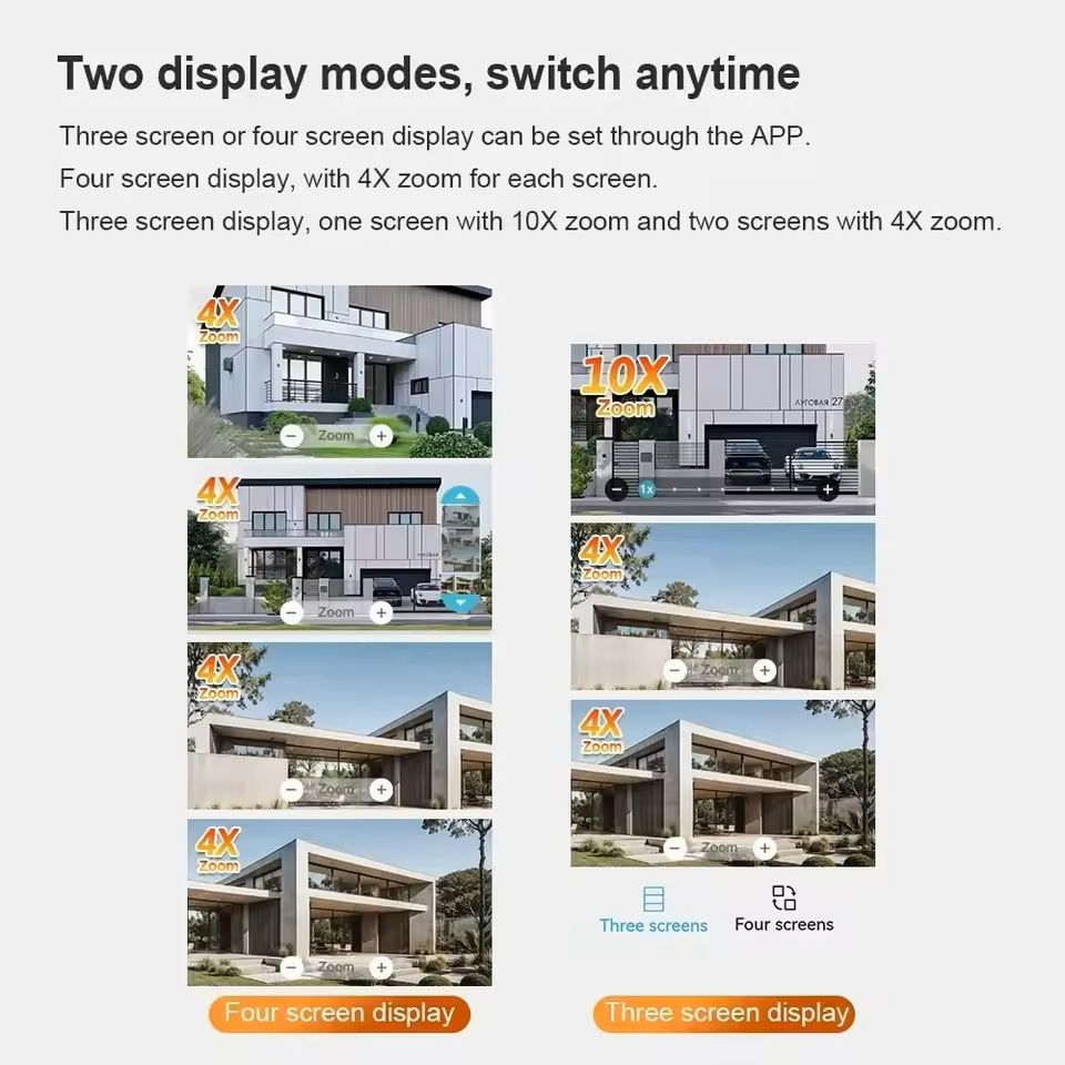 20MP Outdoor WiFi Security Camera With 10X Zoom And Auto Human Tracking 1