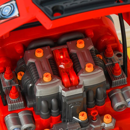 Kids Truck Engine Toy Set Educational Car Maintenance Play For Ages 35 Years 2