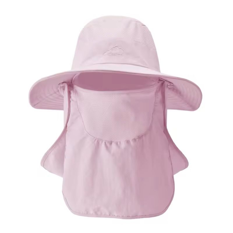 Quick Dry UV Protection Fisherman Hat With Face And Neck Cover 5