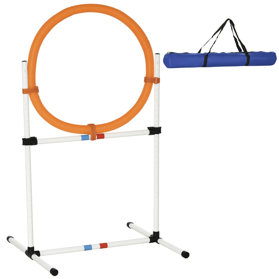 Outdoor Dog Obstacle Training Agility Equipment Tire Jump Ring  Hurdle Bar 1
