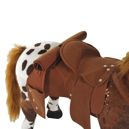 Plush Ride On Horse For Girls  Boys Interactive Toy  Perfect Gift 3