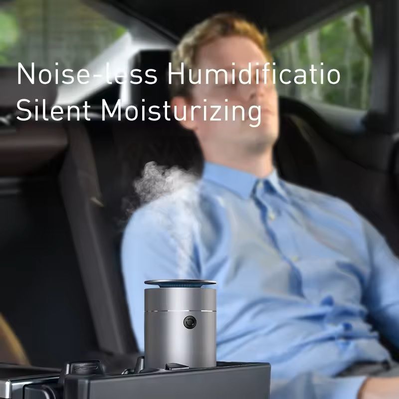 Car Aromatherapy Diffuser With LED Light And Air Purification 5