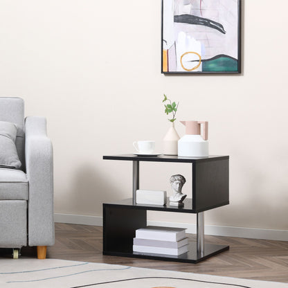Modern Side End Table with Storage, Coffee Table & Shelves for Living Room & Sofa Couch
