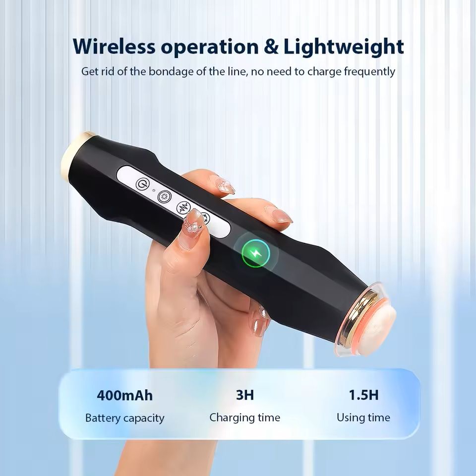 7Color Oxygen Bubble Pen Facial Skin Care Device 3