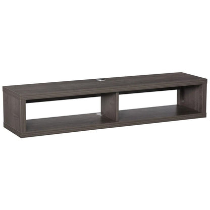 Dark Grey Floating TV Stand Entertainment Center Unit  Wall Mount Media Console With Storage For 50 7