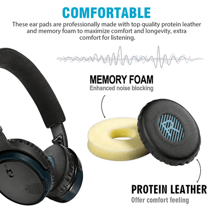 Premium Ear Pads Foam For BOSE Soundlink OnEar Headphones Replacement Soft Cushions For Superior Co 5