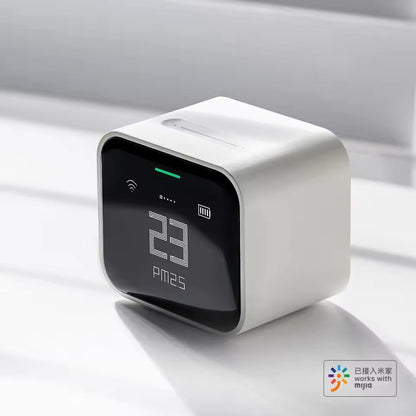Smart Air Quality Monitor With CO2 PM25 And Temperature Sensors 1