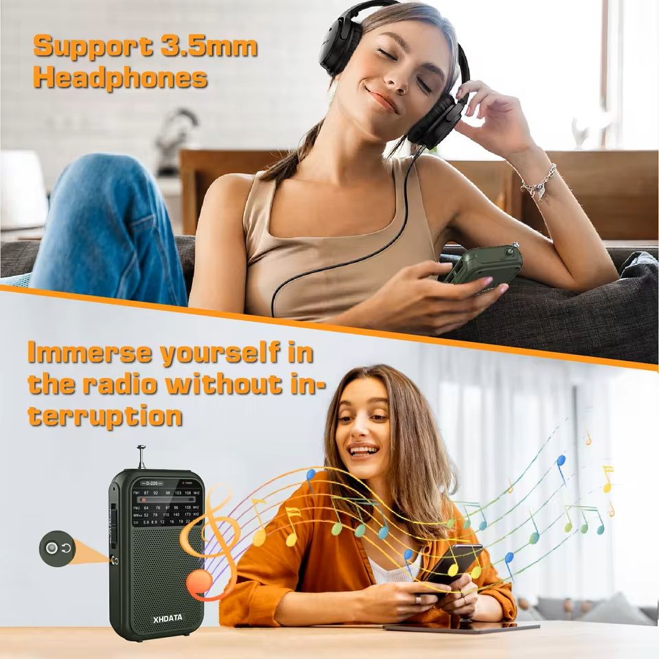 Retro Pocket Radio With FM MW SW Bands And DSP Tuning 2