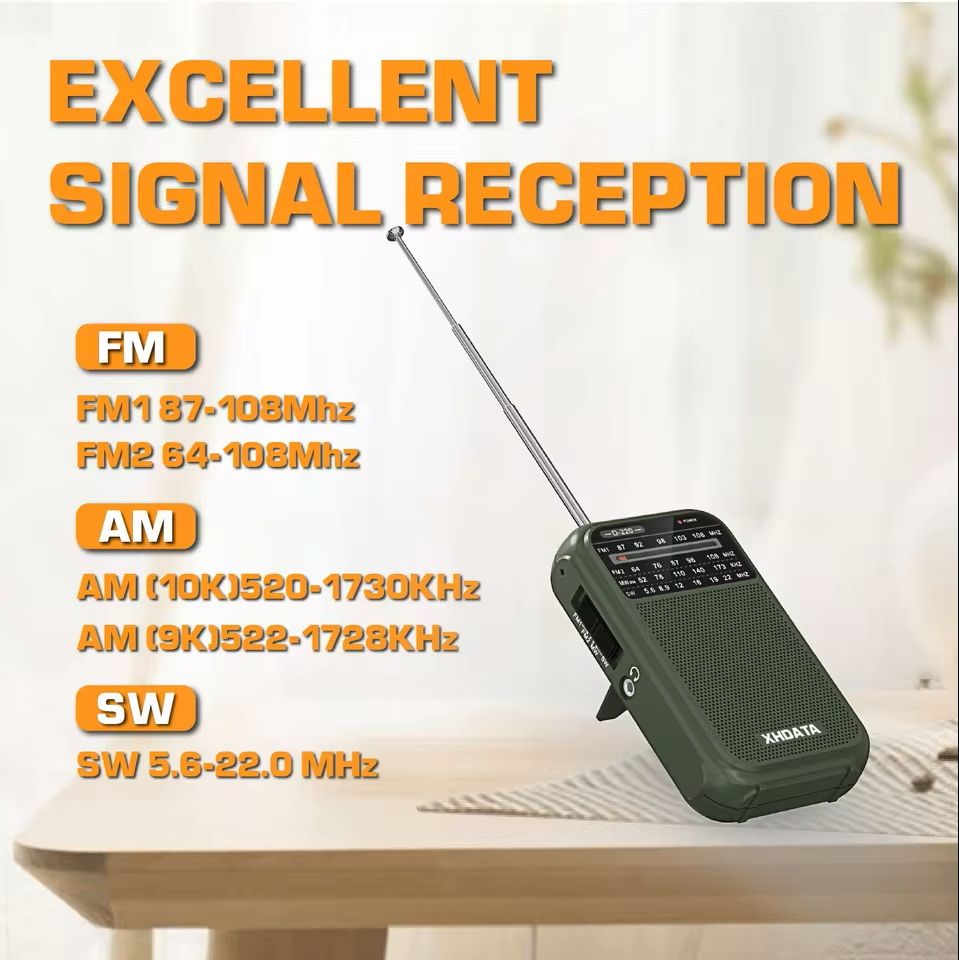 Retro Pocket Radio With FM MW SW Bands And DSP Tuning 3
