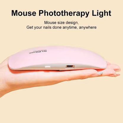 Mini UV Nail Dryer Lamp With 6 LEDs And USB Cable 1